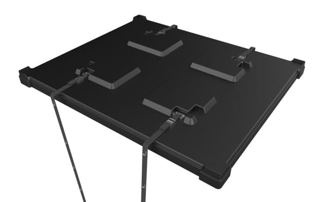 Image Of 6017833 - Pallet Cover 1229x1030x84 - corner & straps