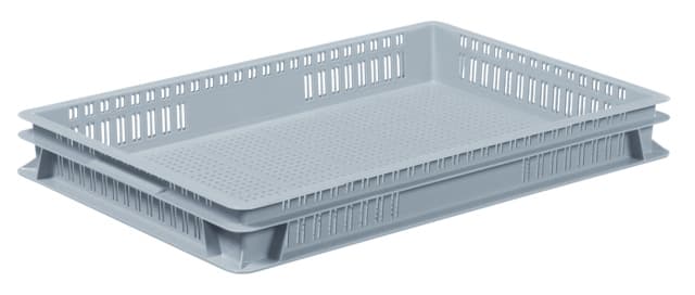 Image Of 6499000 - Euro Container 600x400x75  - Ventilated