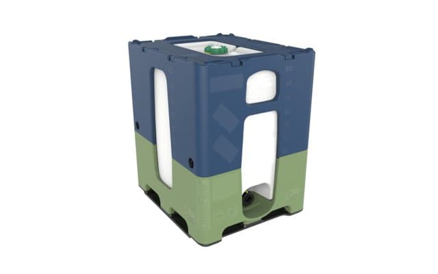 Image Of 82921AB - ChemiFlow 1000L 1200x1000x1323 - 6R EPDM, GRPP body, PPH ball, 1 vent & red handle 