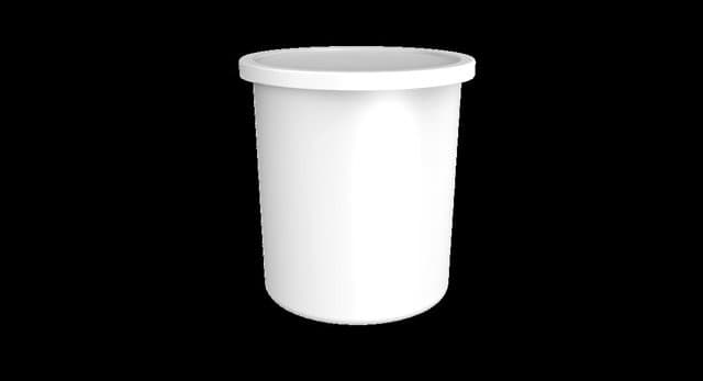 Image Of 8926030 - Cylindrical Bin 130L including lid