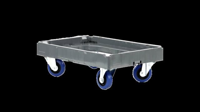 9190000 - Linkable Dolly 600x400x188 - 4 swivel wheels