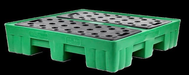 Image Of 9215W04 - Spill Control Pallet 1300x1300x285 - 240L MultiContainer