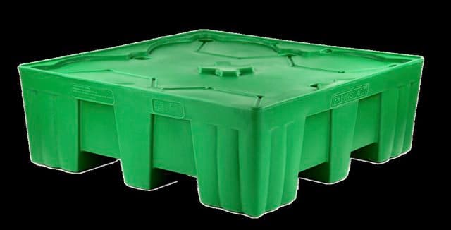 Image Of 9216004 - Spill Control Pallet 1300x1300x380 - 450L Drums