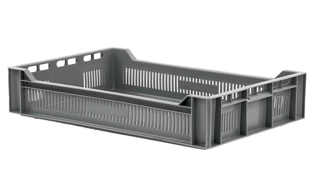 Image Of 9222000 - Euro Container 600x400x120 - Ventilated walls, solid base 