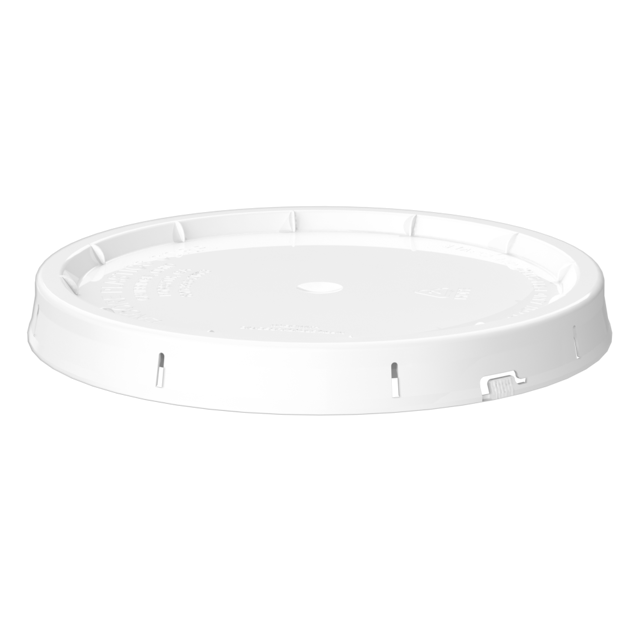 Lid 5 Gal Tear Strip Long Skirt