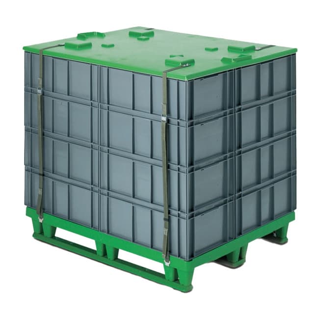 9540972 - Pallet Cover 1210x1010x45 (Packpal 3R) - straps