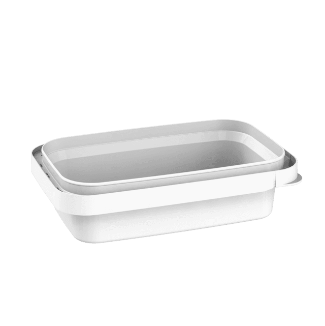 Container Tamper-Evident Rectangle 8oz