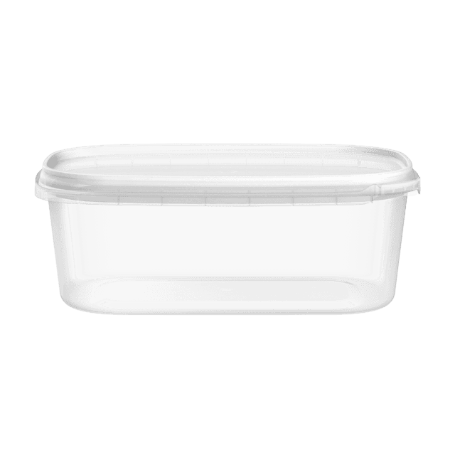 Container FreezePack Rectangle 32oz Draining Holes